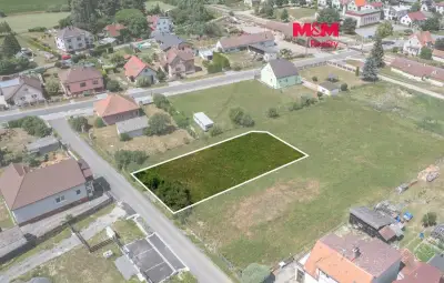 Prodej pozemku k bydlení, 895 m², Spálené Poříčí