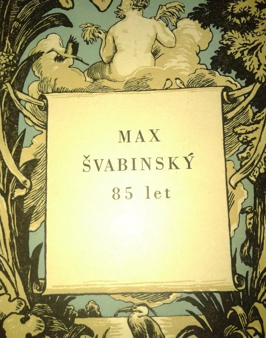 sada historických pohlednic Max Švabinský