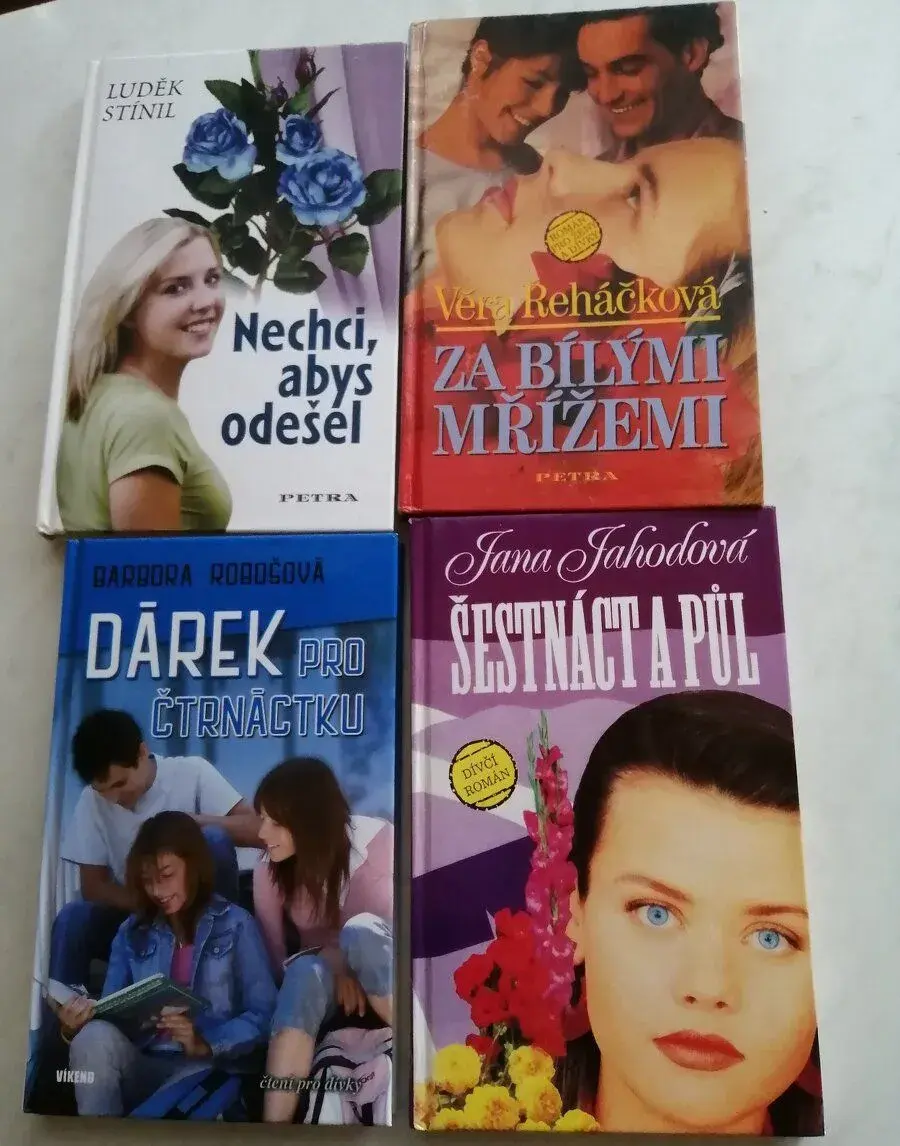 Romány pro ženy či dívky 6 x