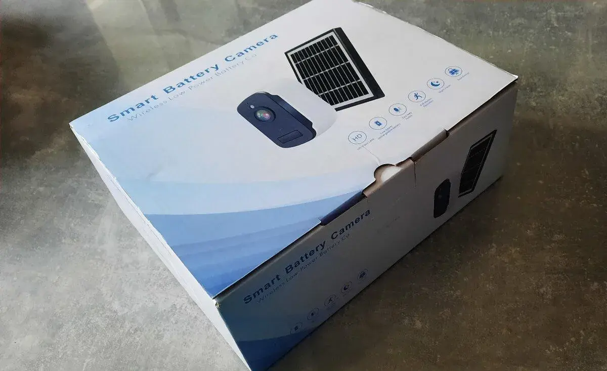 IP kamera Innotronik 2.0Mpix, wi-fi, solární panel