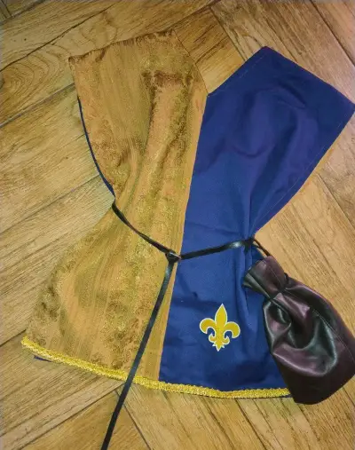 Kostým rytíř zbrojnoš středověk LARP