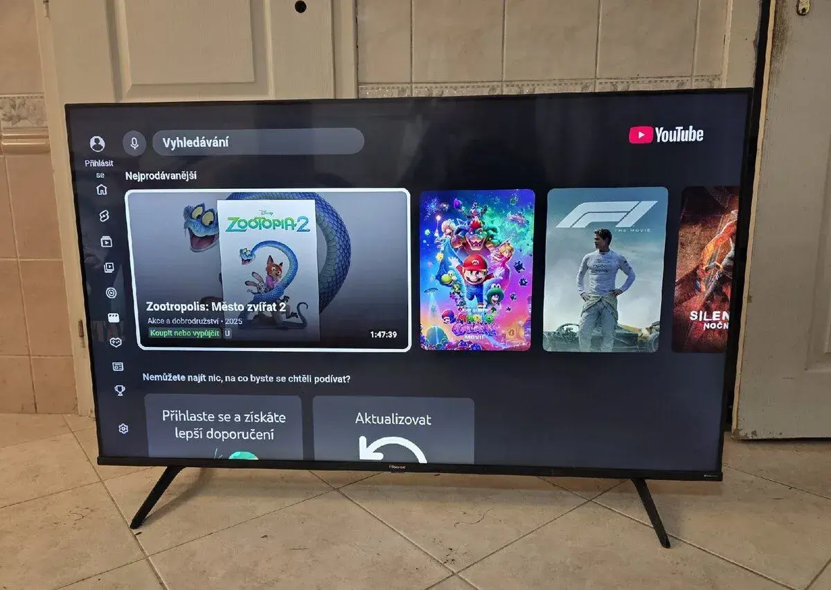 Hisense 50E7HQ – 50" (127 cm), QLED, 4K Smart TV
