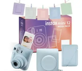 Instax mini 12 blue mega pack