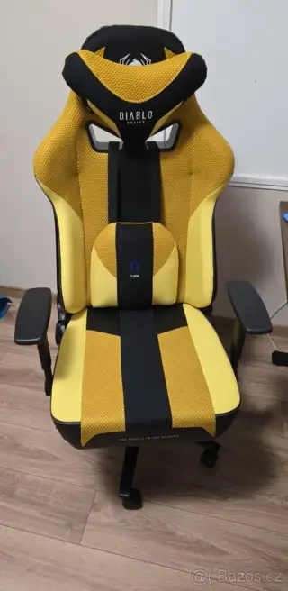 Herní křeslo Diablo X-Player 2.0 King: Dark Sunflower