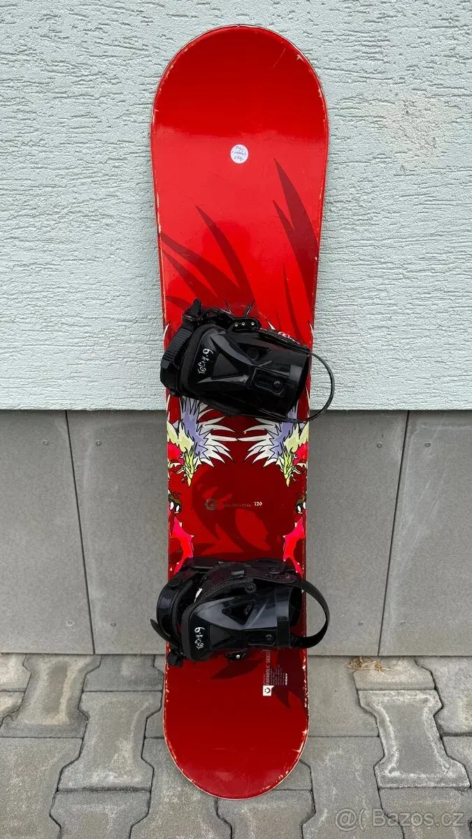 Dětský snowboard Elan 120cm s vázáním