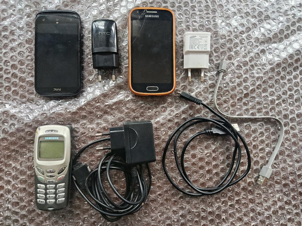 Sbirka starych telefonu, Samsung , HTC
