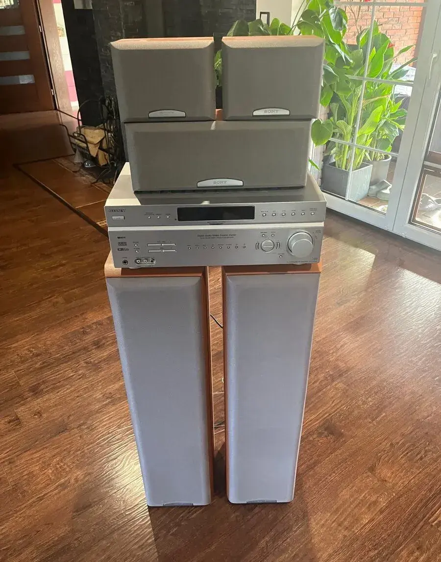 SONY domácí kino 5.0 – STR-DE598 + 5 reproduktorů, sloupové