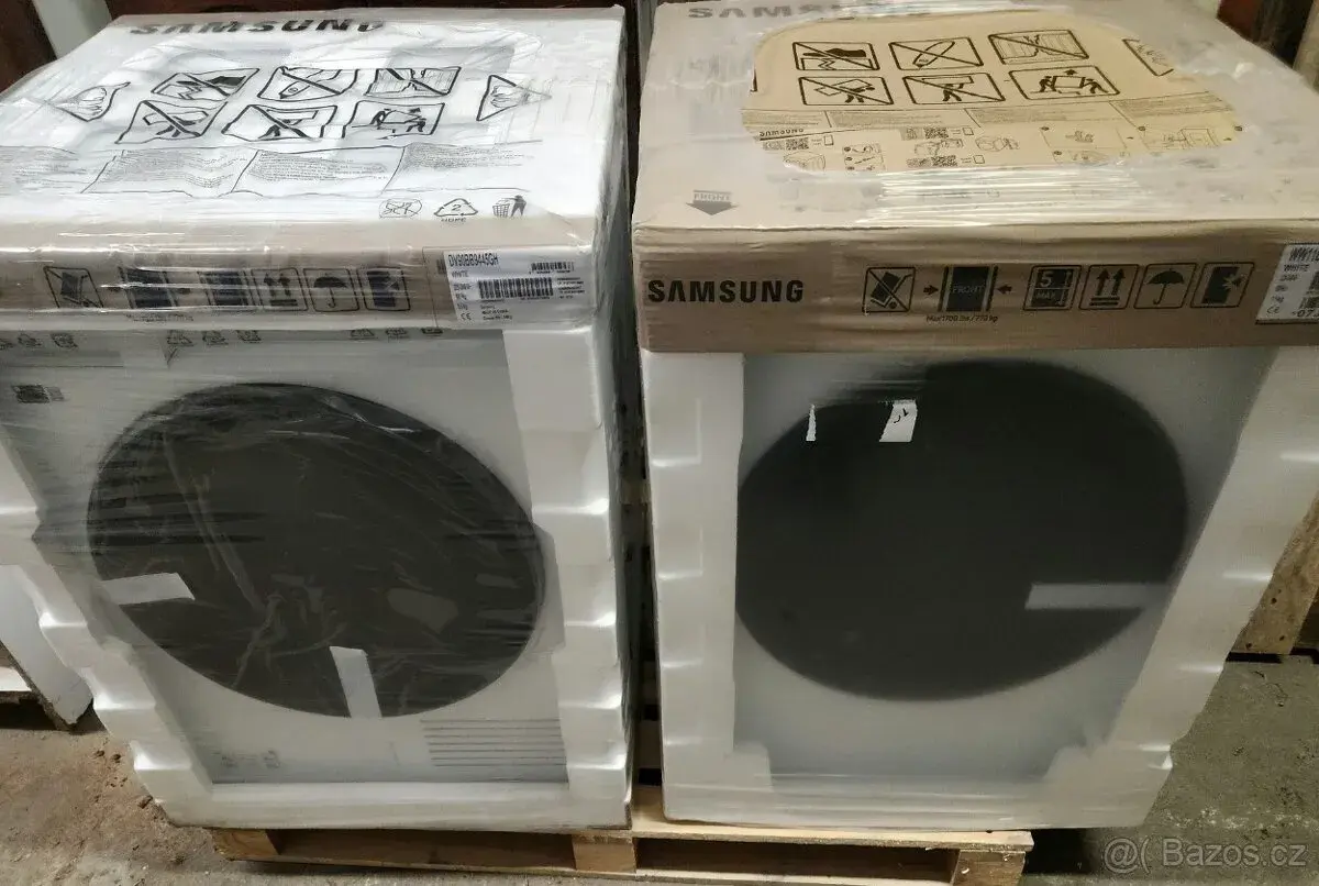 Set Pračka Sušička Samsung AI + hlasové ovládání