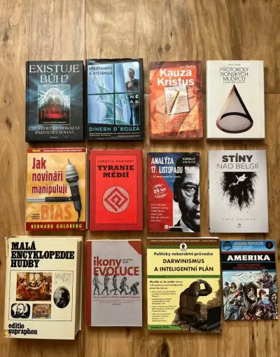 Knihy literatura faktu, politika, náboženství.