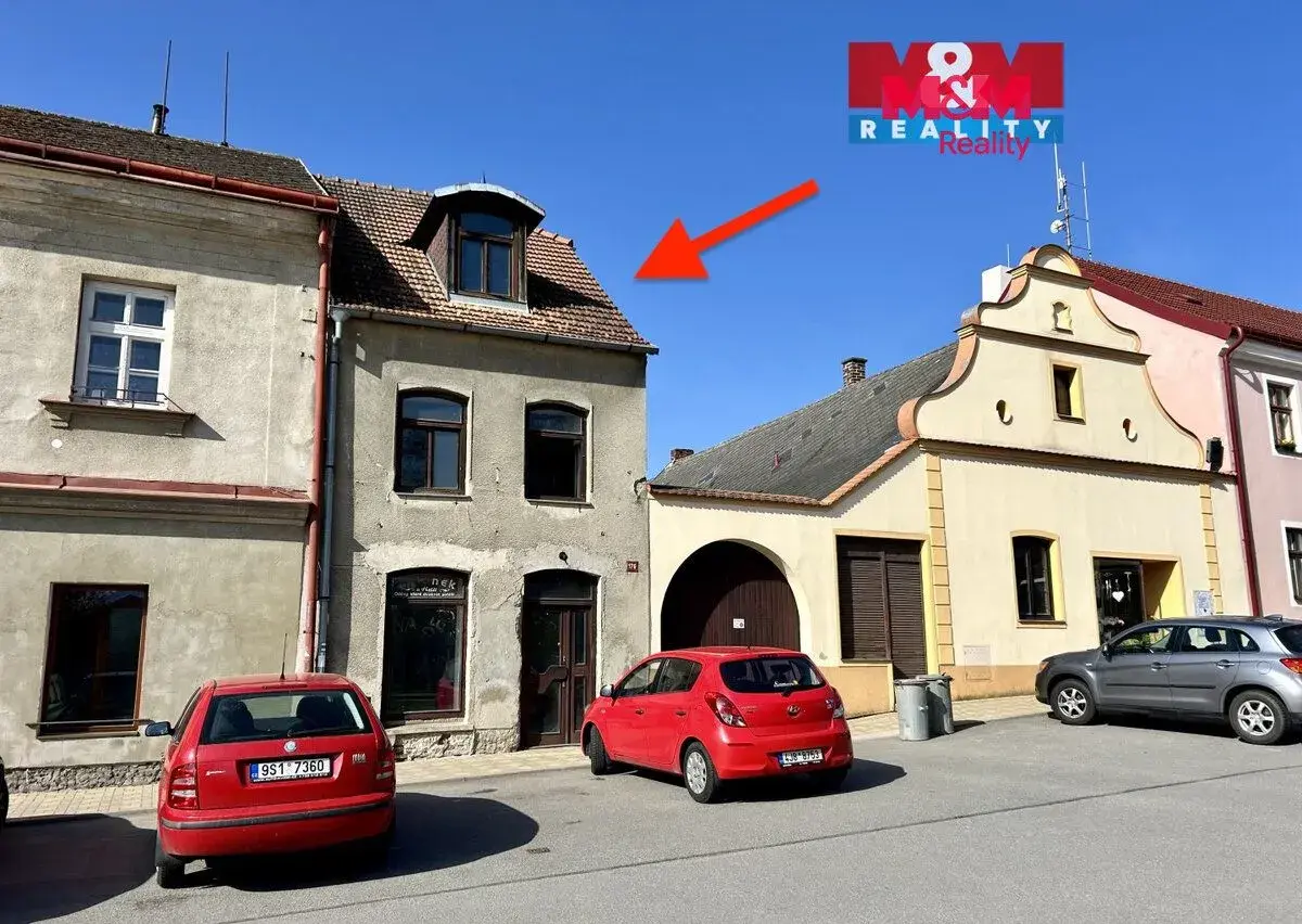 Prodej rodinného domu, Horní Cerekev, nám. T. G. Masaryka