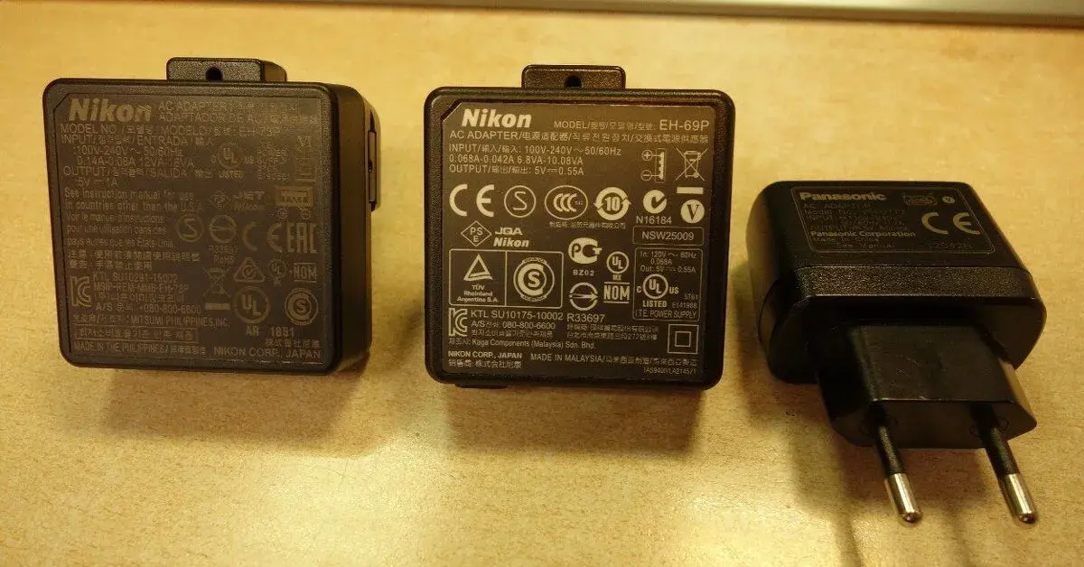 Orig. nabíj. Nikon EH-69P, EH-73P, Panasonic VSK0772