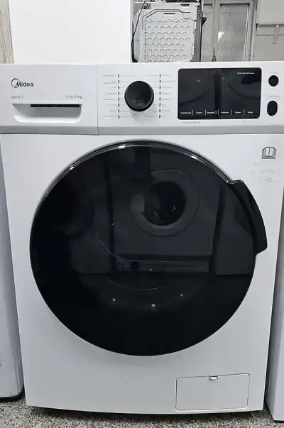 Automatická pračka se sušičkou Midea, AEG - parní