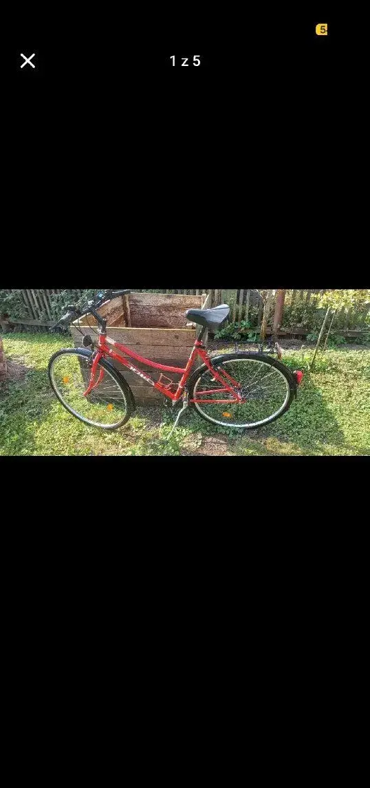 Starší vybavené dámské/městské kolo