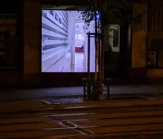 LED stěna P3 2,3 × 2,3 m (5,3 m²), WiFi řízení