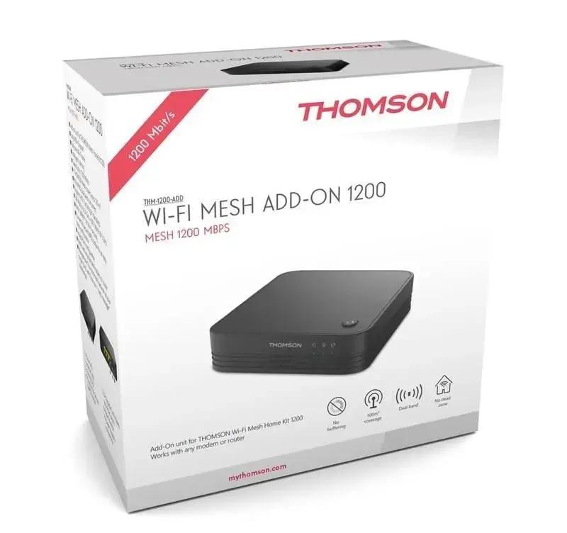WiFi router THOMSON MESH HOME. STYLOVKA