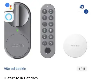 Chytry zamek Lockin G30