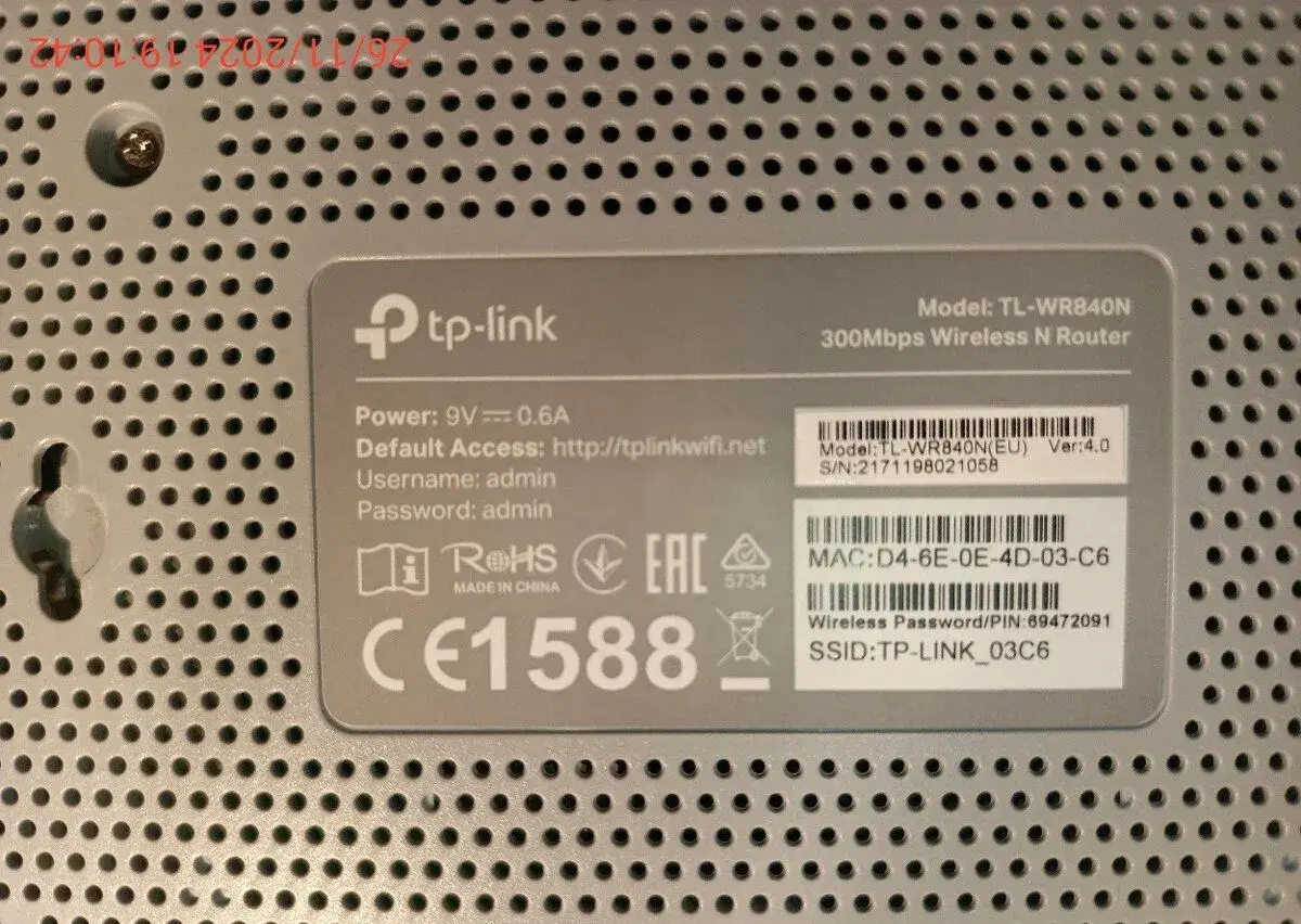 Router TPLink.