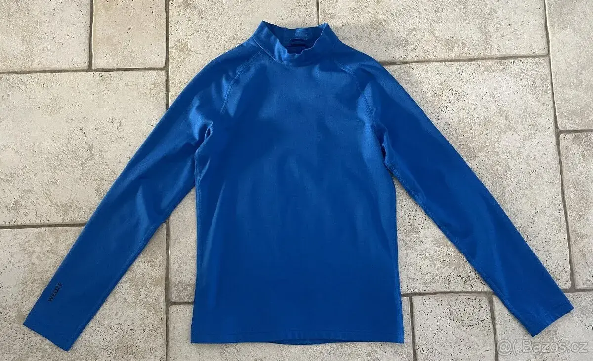 Thermo modré tričko, zn. DECATHLON, vel. 158