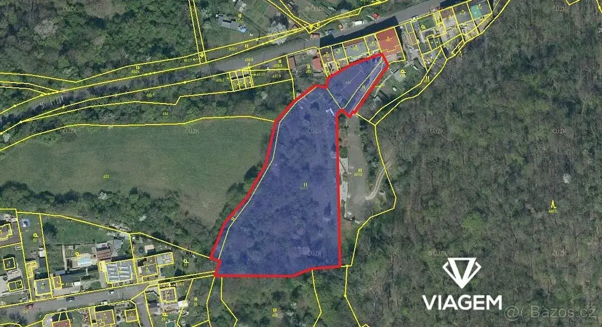 Zahrada 6 067 m², Podíl 17 % o výměře 1 011 m²