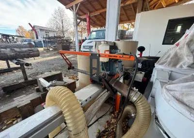 Logosol 6m pořezová lavice 5kw elektromotor nové