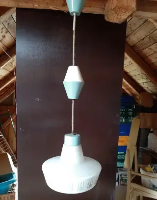 Stahovaci retro lustr