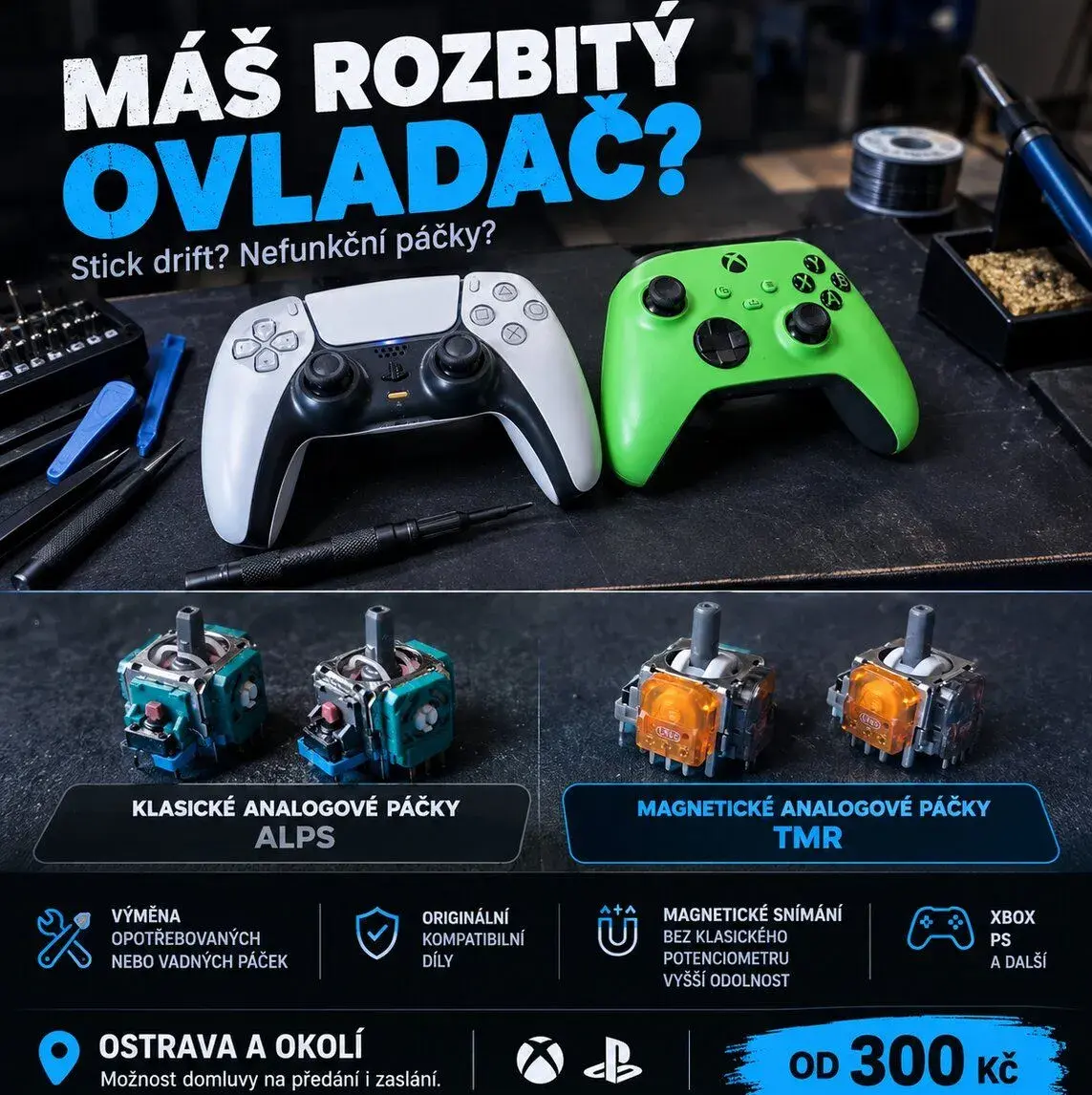 Ovladače XBOX,PS4/5