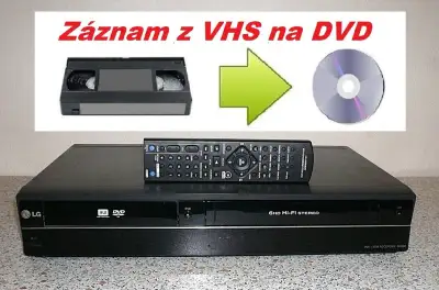 VHS-DVD rekordér LG RC388