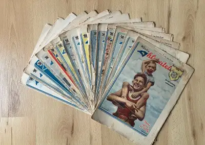 Mladý hlasatel - několik prvních čísel z V. ročníku, 1939