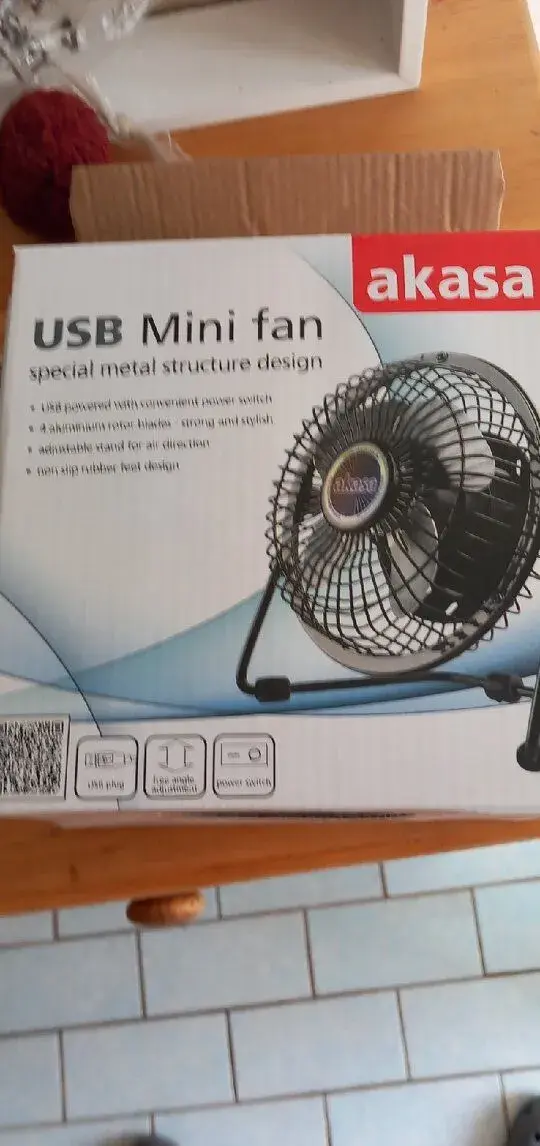 USB mini ventilátor.nový