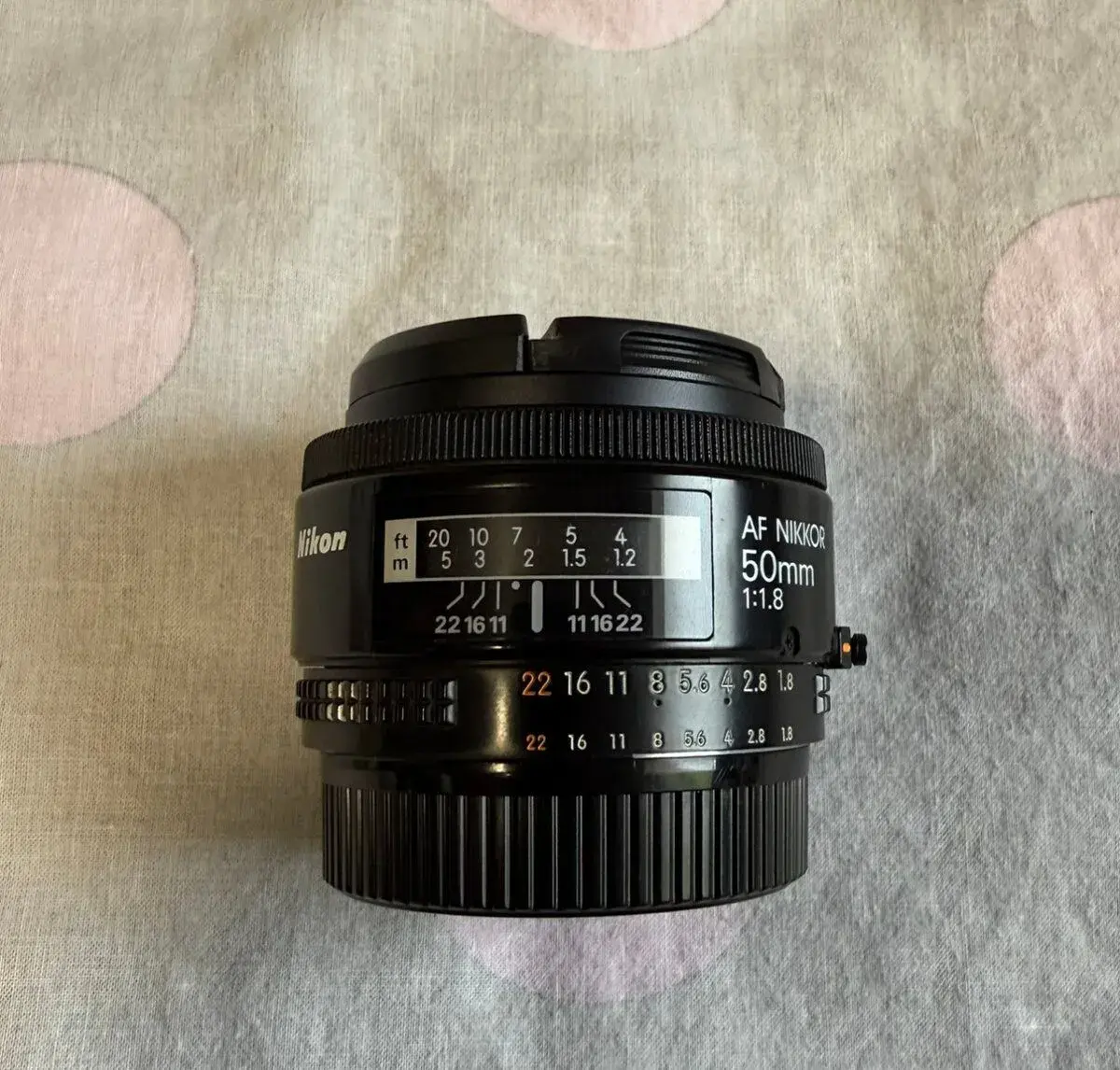 Nikon Nikkor AF 50 mm f/1.8 (bajonet F)
