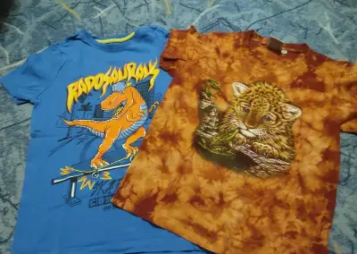 Trička s krátkým rukávem 128