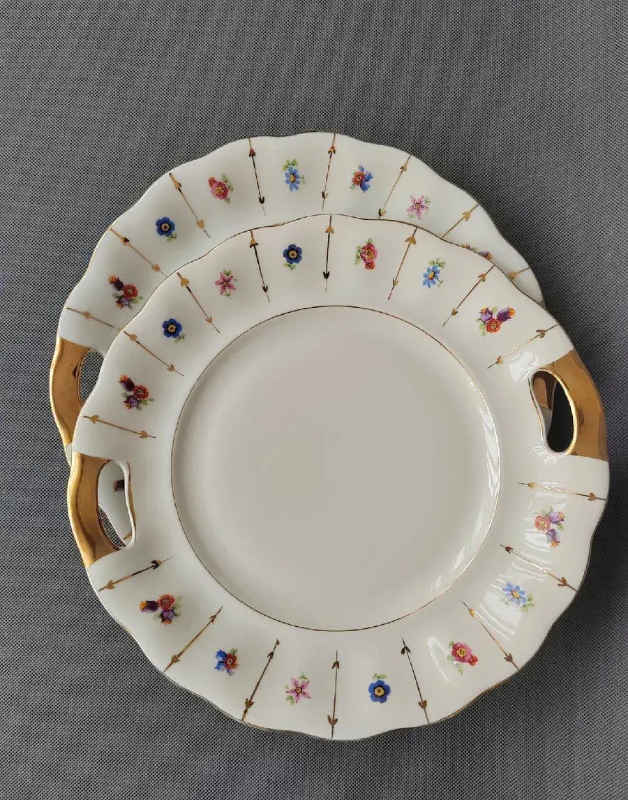Porcelánový servírovací talíř Koenigszelt Silesia (1920-30)