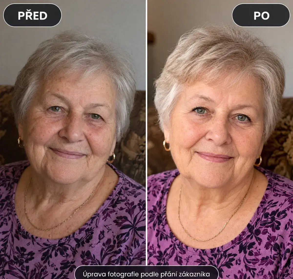 Retuš a úprava fotografií – online