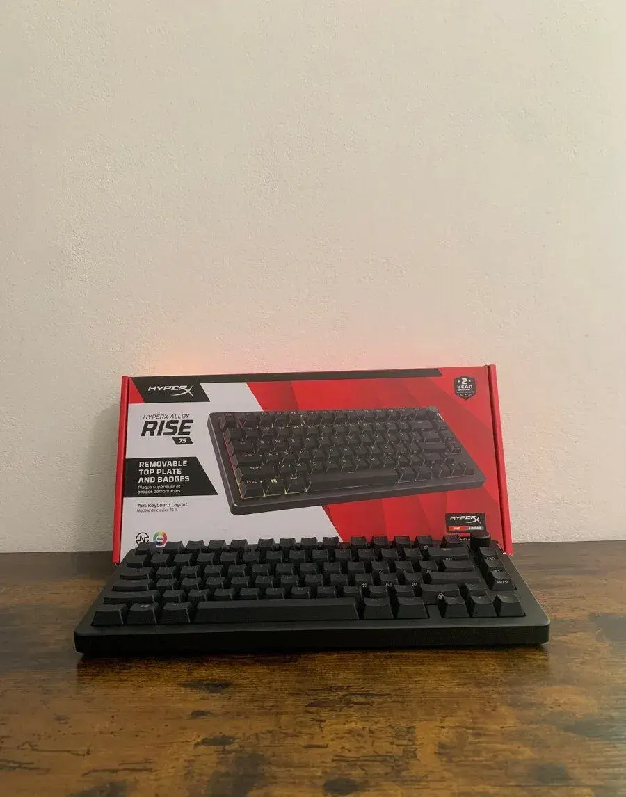 Herní klávesnici HyperX Alloy Rise 75 - Nové