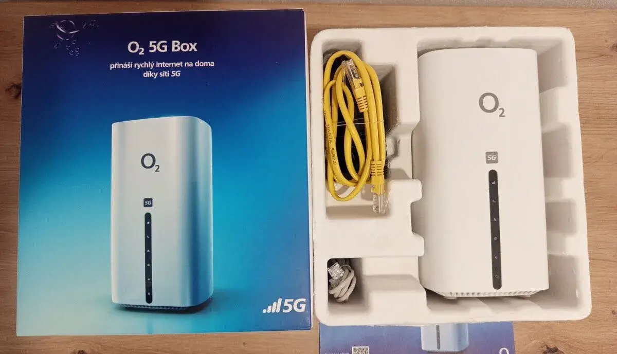 O2 5G WIFI 6 BOX ROUTER na SIM