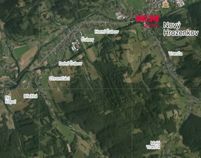 Prodej lesa, 61613 m², Nový Hrozenkov