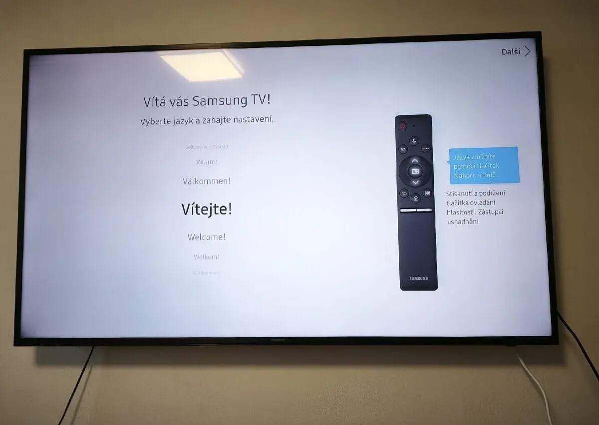 Samsung 55, 138cm.