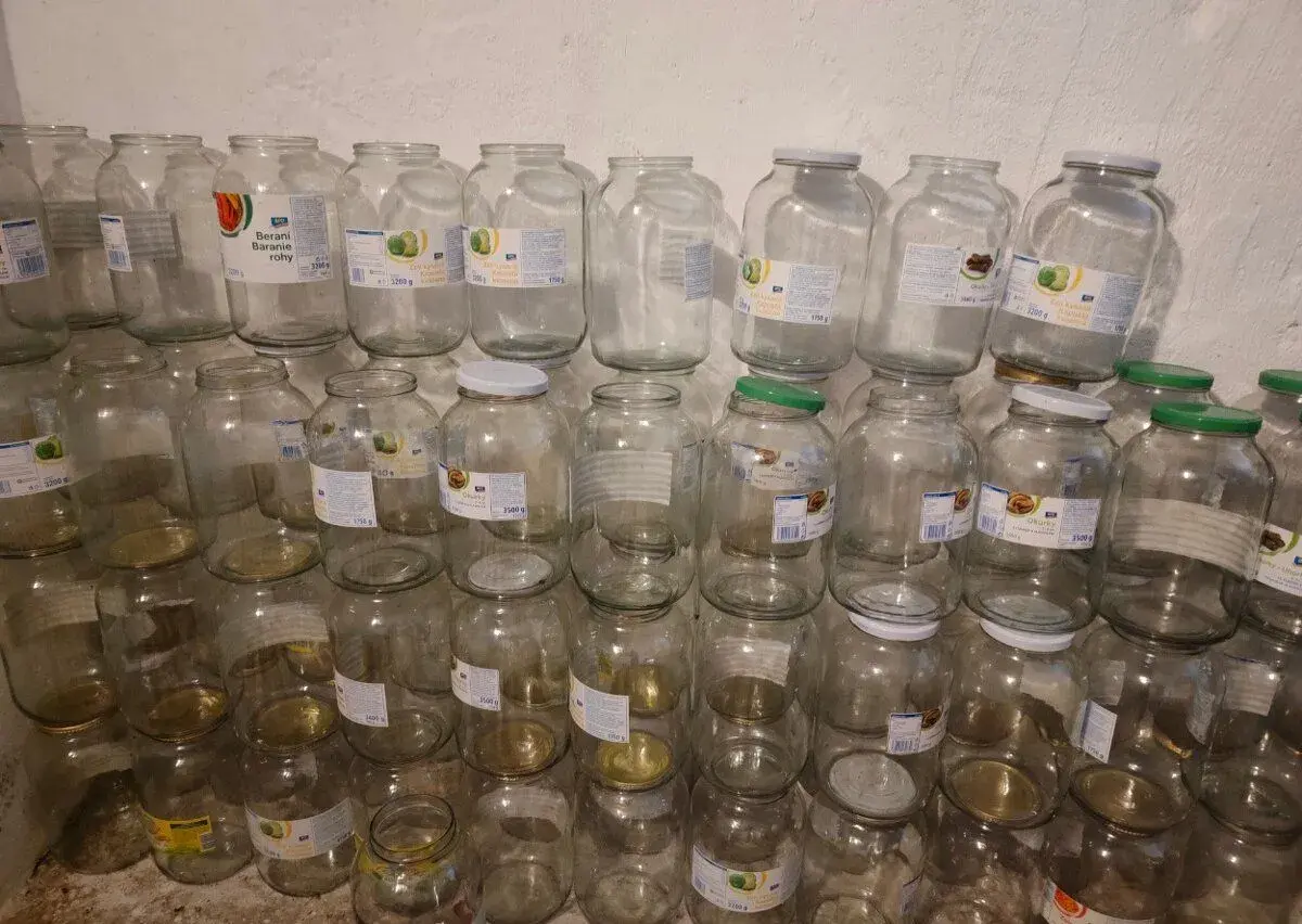 Velké zavařovací sklenice 3,72 l