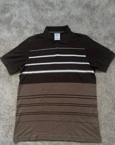 Adidas nové nepoužité polo tričko vel. M hnědé.