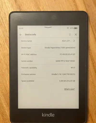Amazon Kindle Paperwhite 10. gen čtečka knih 8GB