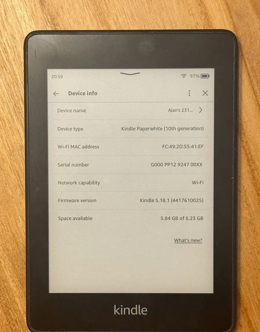 Amazon Kindle Paperwhite 10. gen čtečka knih 8GB