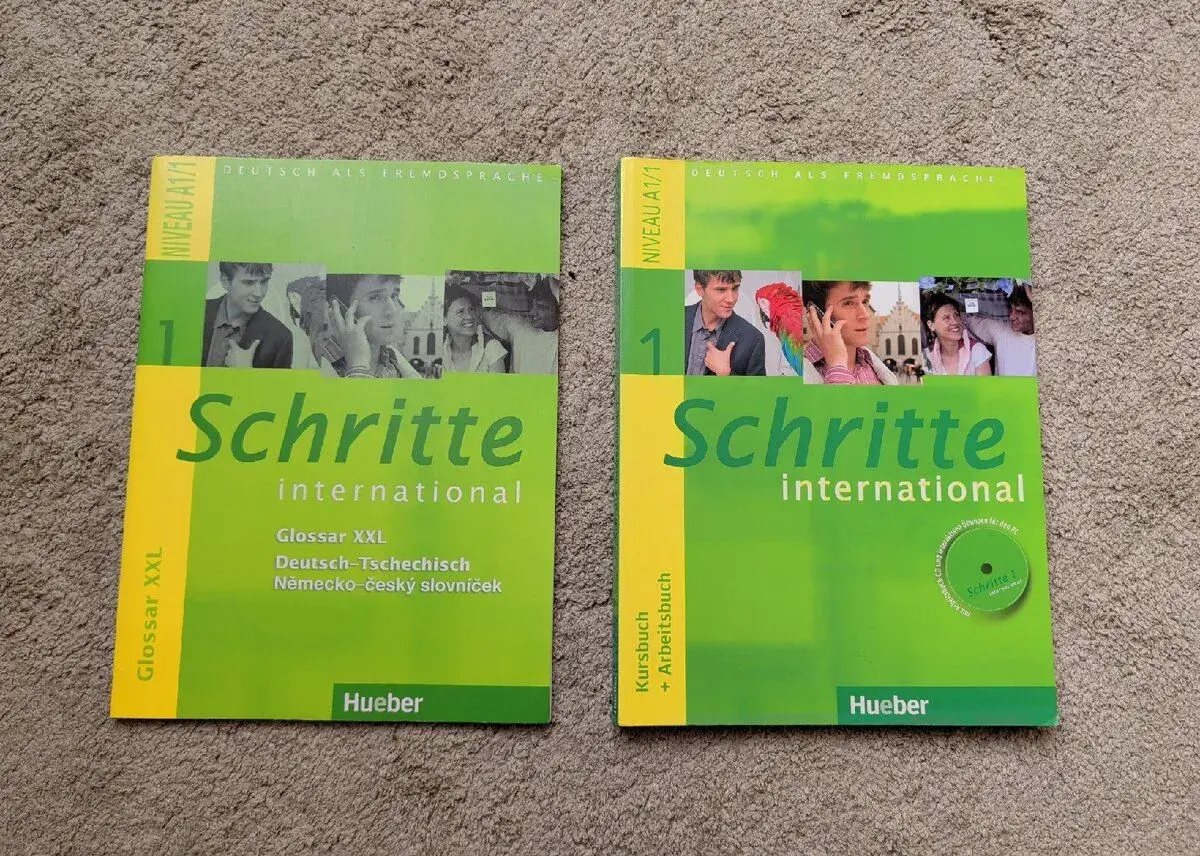 Schritte international 1 – učebnice němčiny + slovníček