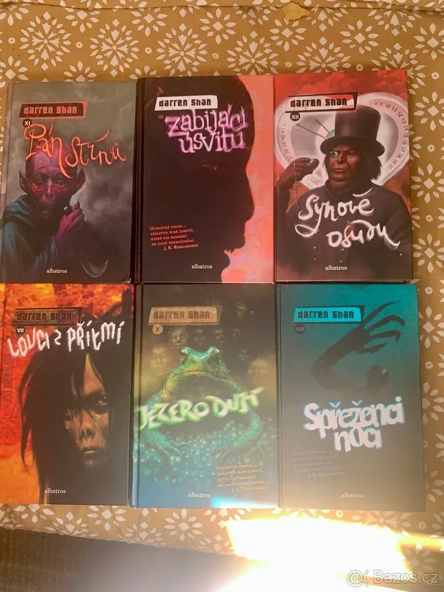 Darren Shan – sága 6 knih (díly 7 až 12)