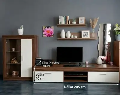 Obývací stěna