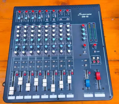 Analogový Mixážní pult Studiomaster C6-12
