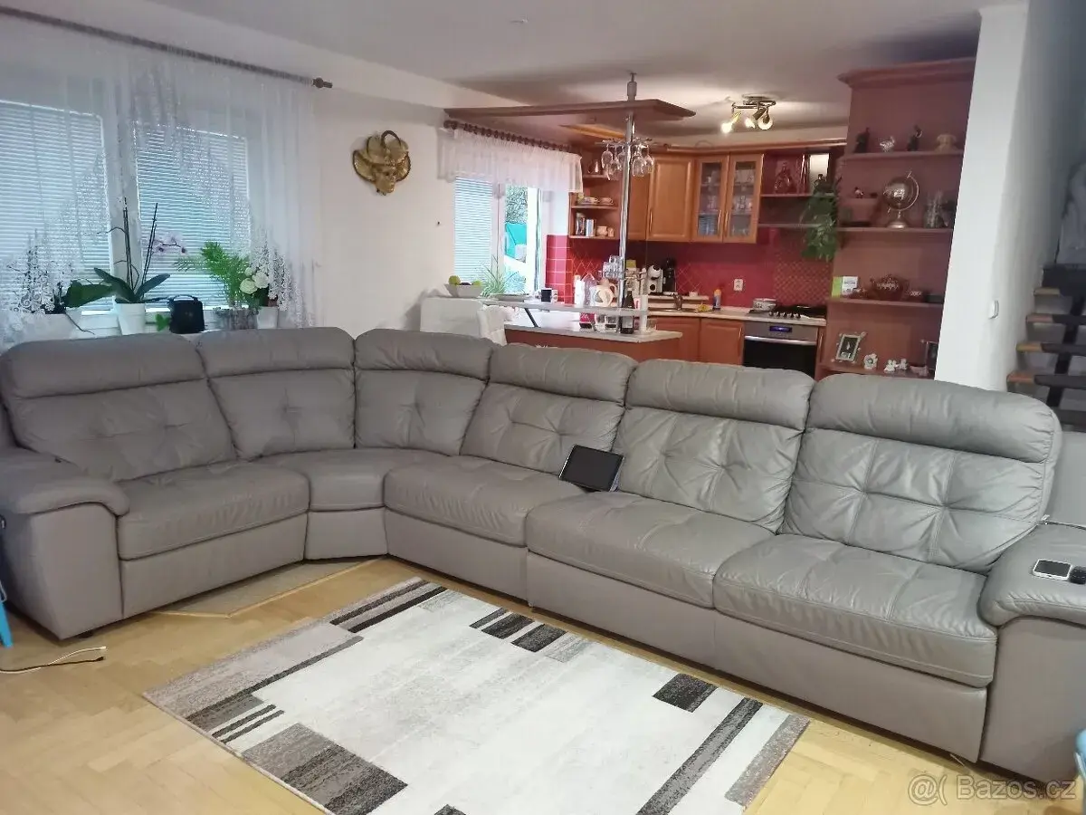 Kožená sedací souprava