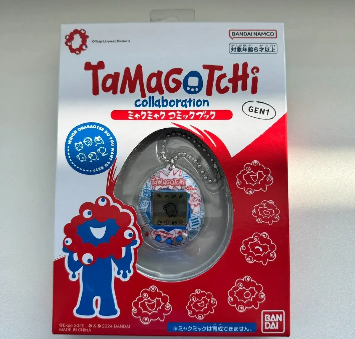 Tamagotchi Original (Osaka Expo MyakMyak Red)