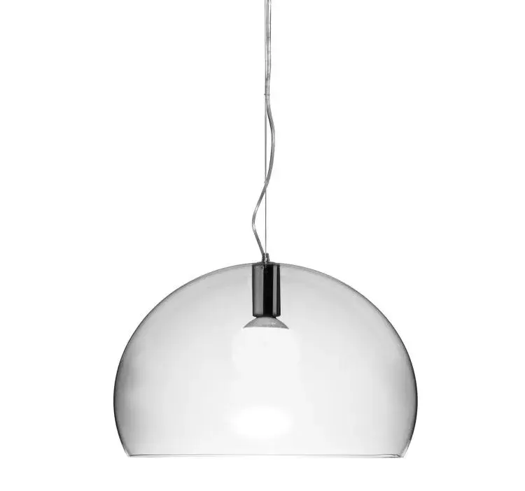 Kartell FLY Medium transparentní 52 cm rozbaleno