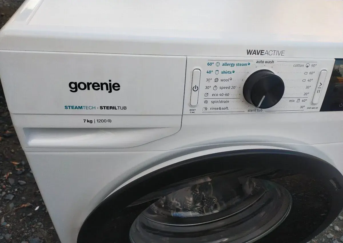 Plně funkční dig.pračku značky Gorenje na 7 kg-DOVEZU
