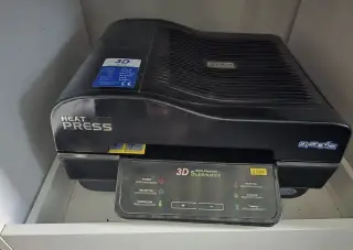 3D vakuový sublimační lis